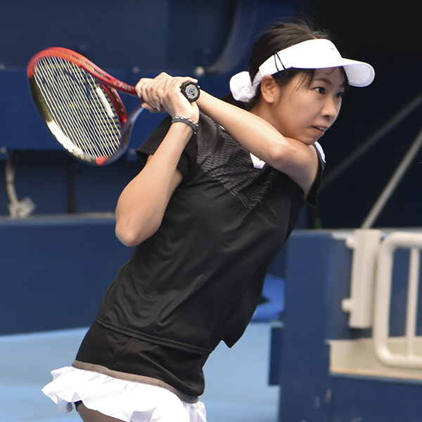 ダンロップ　テニスウェア上下セットアップ　伊藤あおい選手着用　上M 下L ダンロップ テニスウェア上下セットアップ 伊藤あおい選手着用