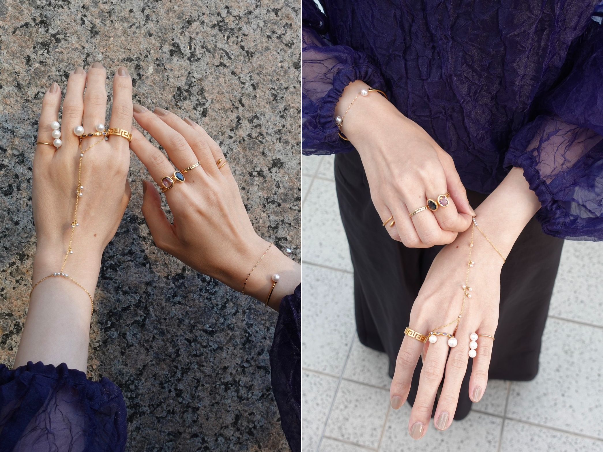 double finger ring